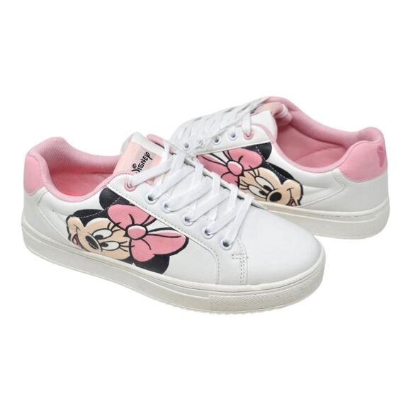 ALDI Finds Womens Size's Mickey Mouse Disney Character Sneakers Mint Green/Gold - Picture 8 of 16